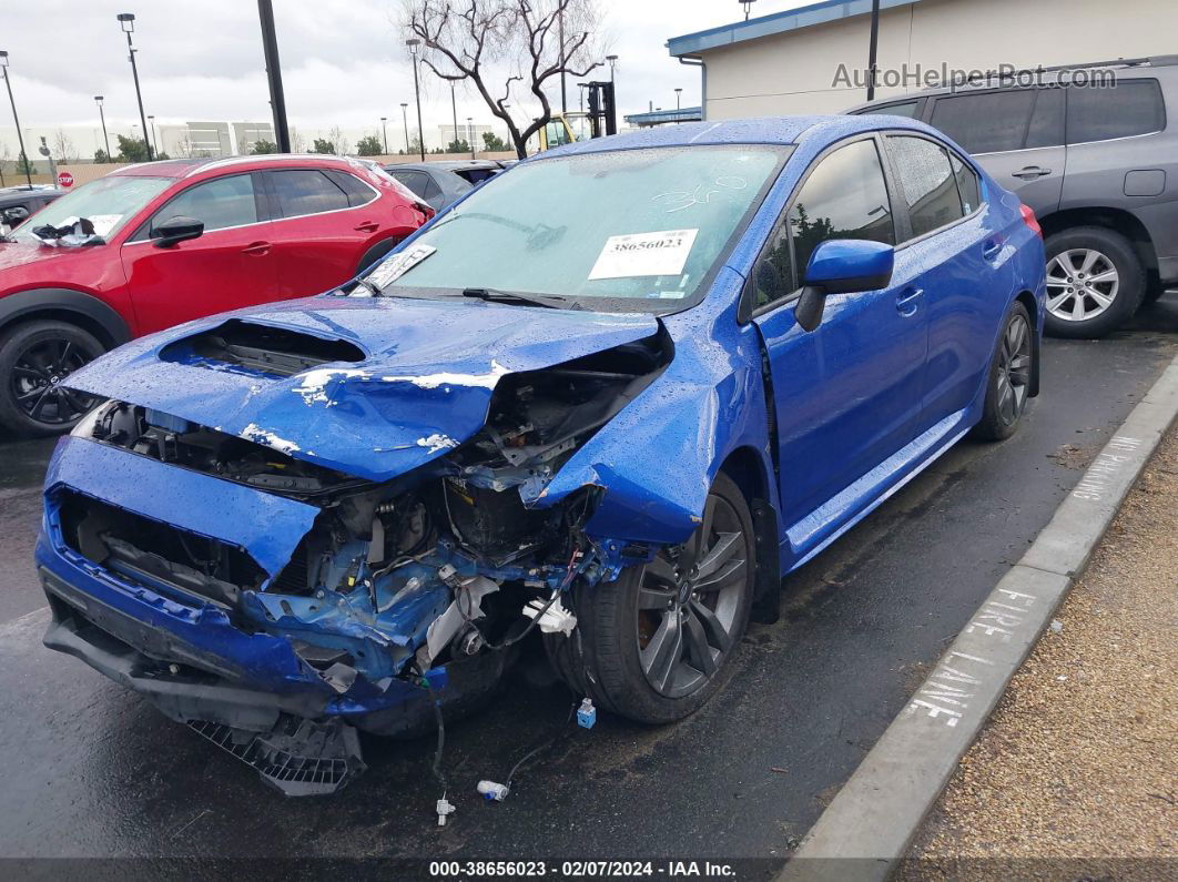 2018 Subaru Wrx   Blue vin: JF1VA1A61J9821266