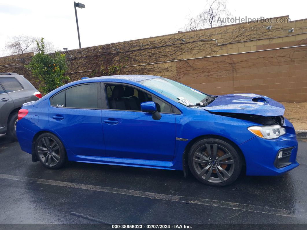 2018 Subaru Wrx   Blue vin: JF1VA1A61J9821266