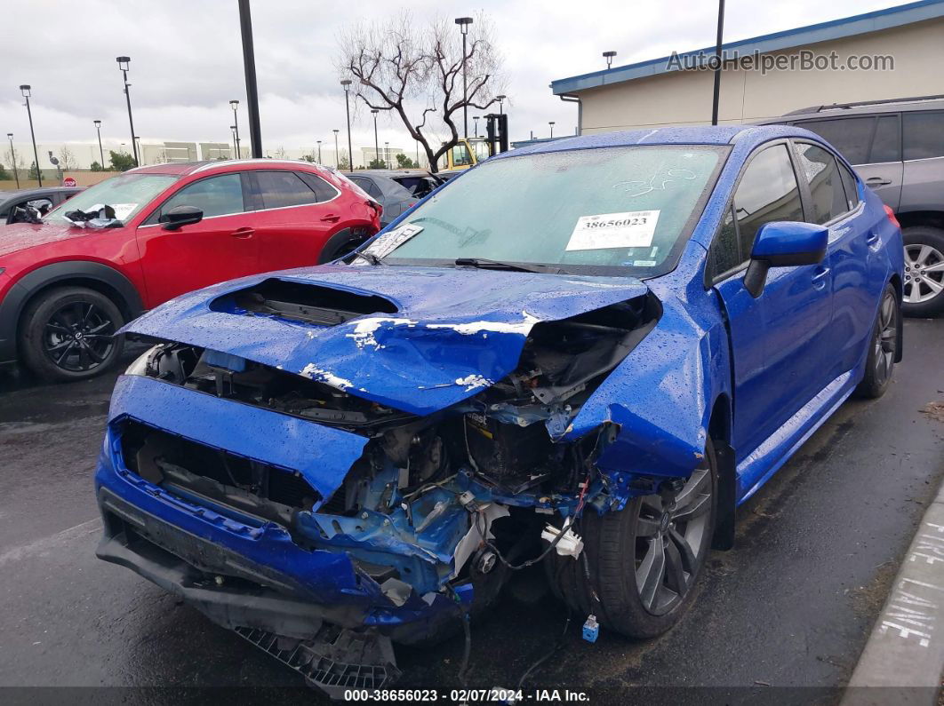 2018 Subaru Wrx   Blue vin: JF1VA1A61J9821266