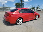 2018 Subaru Wrx Red vin: JF1VA1A61J9824927