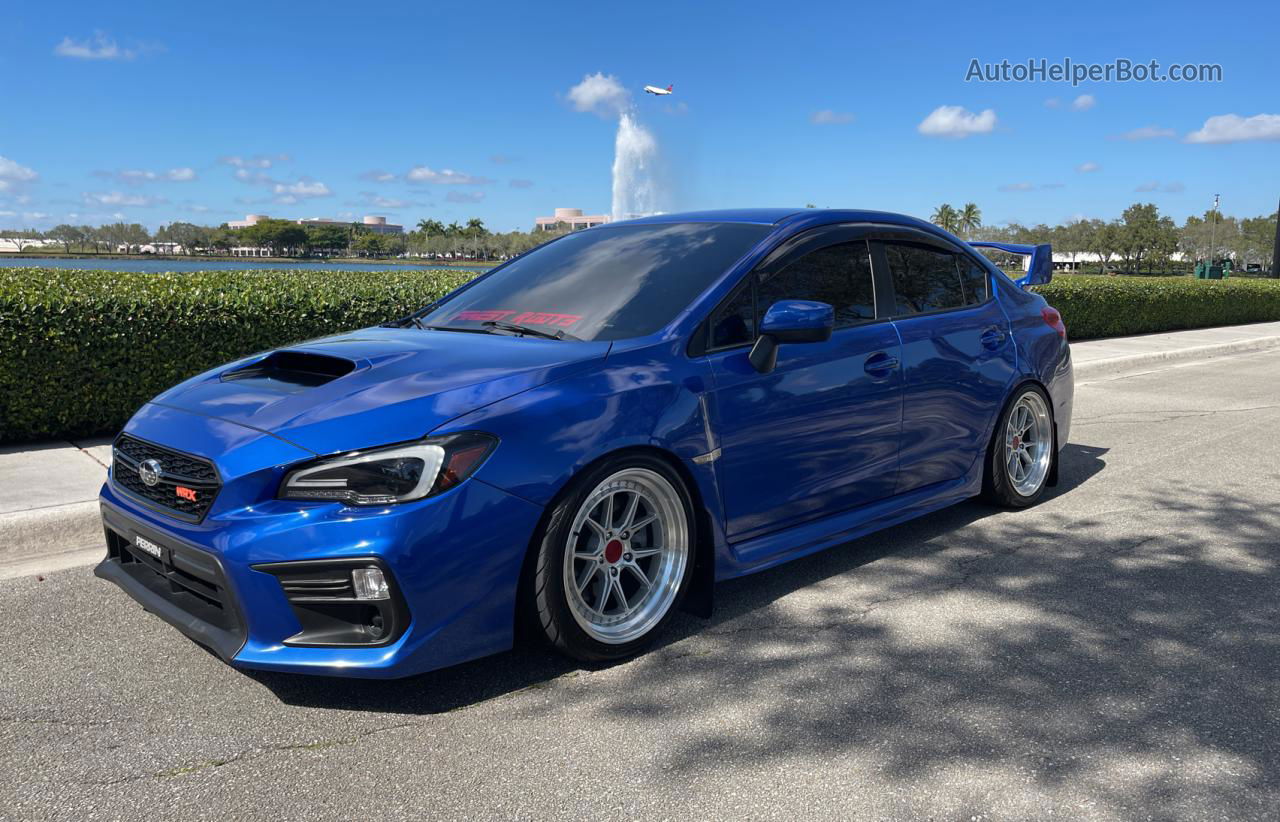 2018 Subaru Wrx  Blue vin: JF1VA1A61J9830615