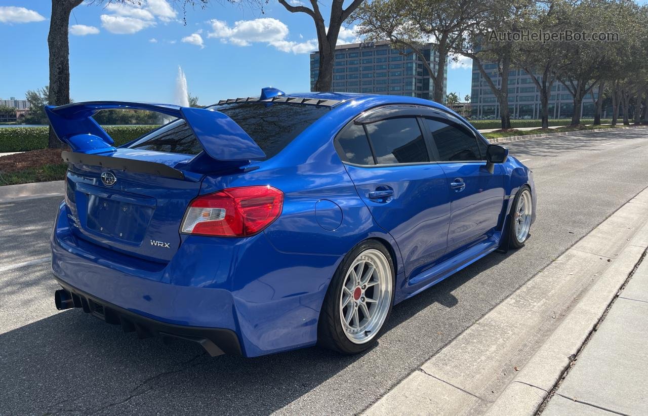 2018 Subaru Wrx  Синий vin: JF1VA1A61J9830615