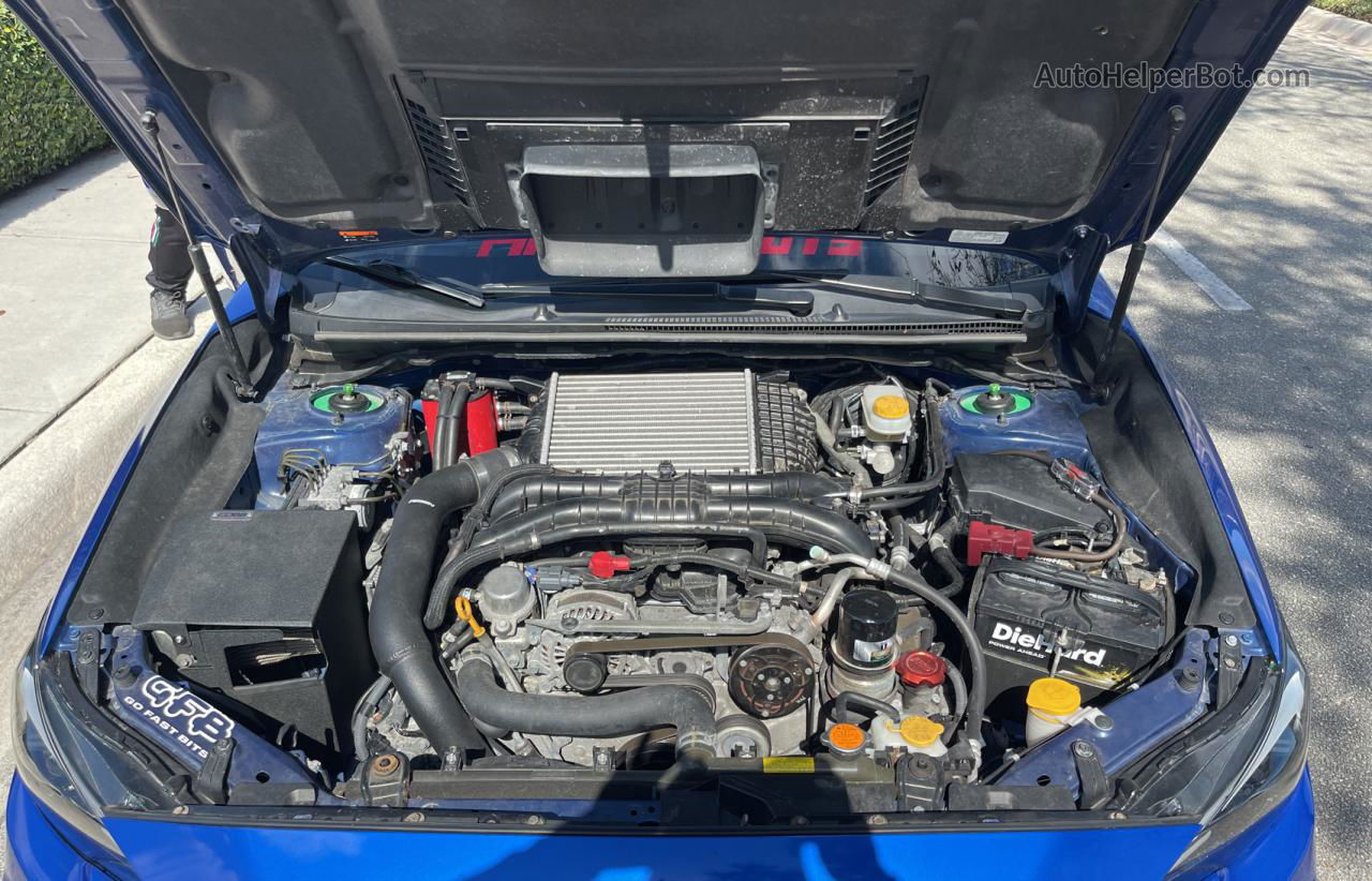 2018 Subaru Wrx  Blue vin: JF1VA1A61J9830615