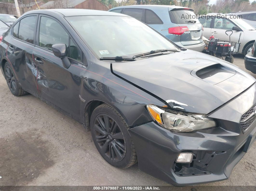 2018 Subaru Wrx Black vin: JF1VA1A61J9834597