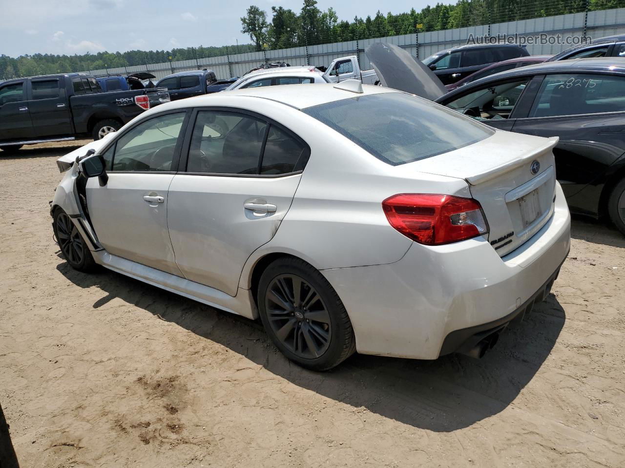 2018 Subaru Wrx  White vin: JF1VA1A61J9839105