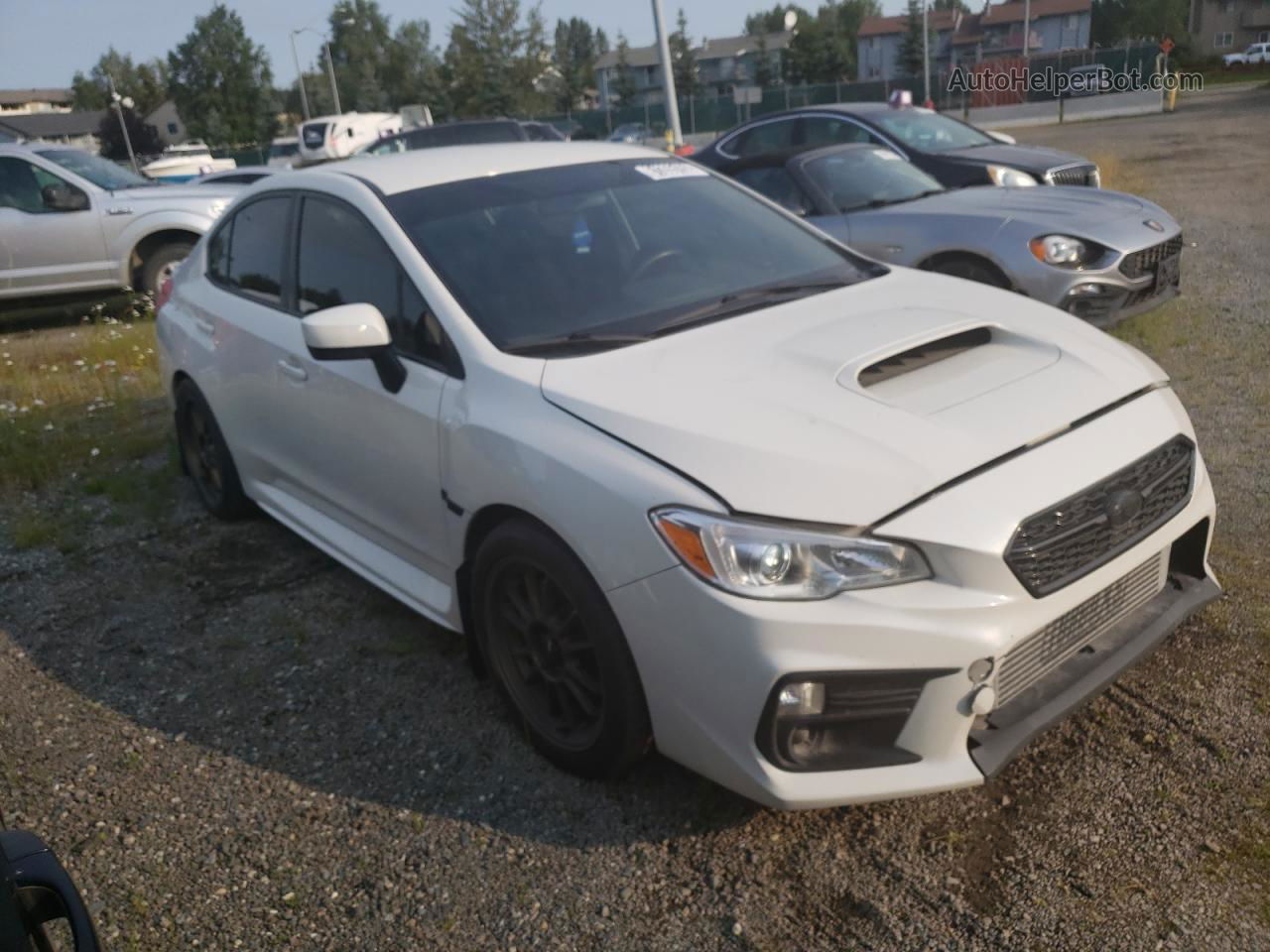 2020 Subaru Wrx  White vin: JF1VA1A61L9801263