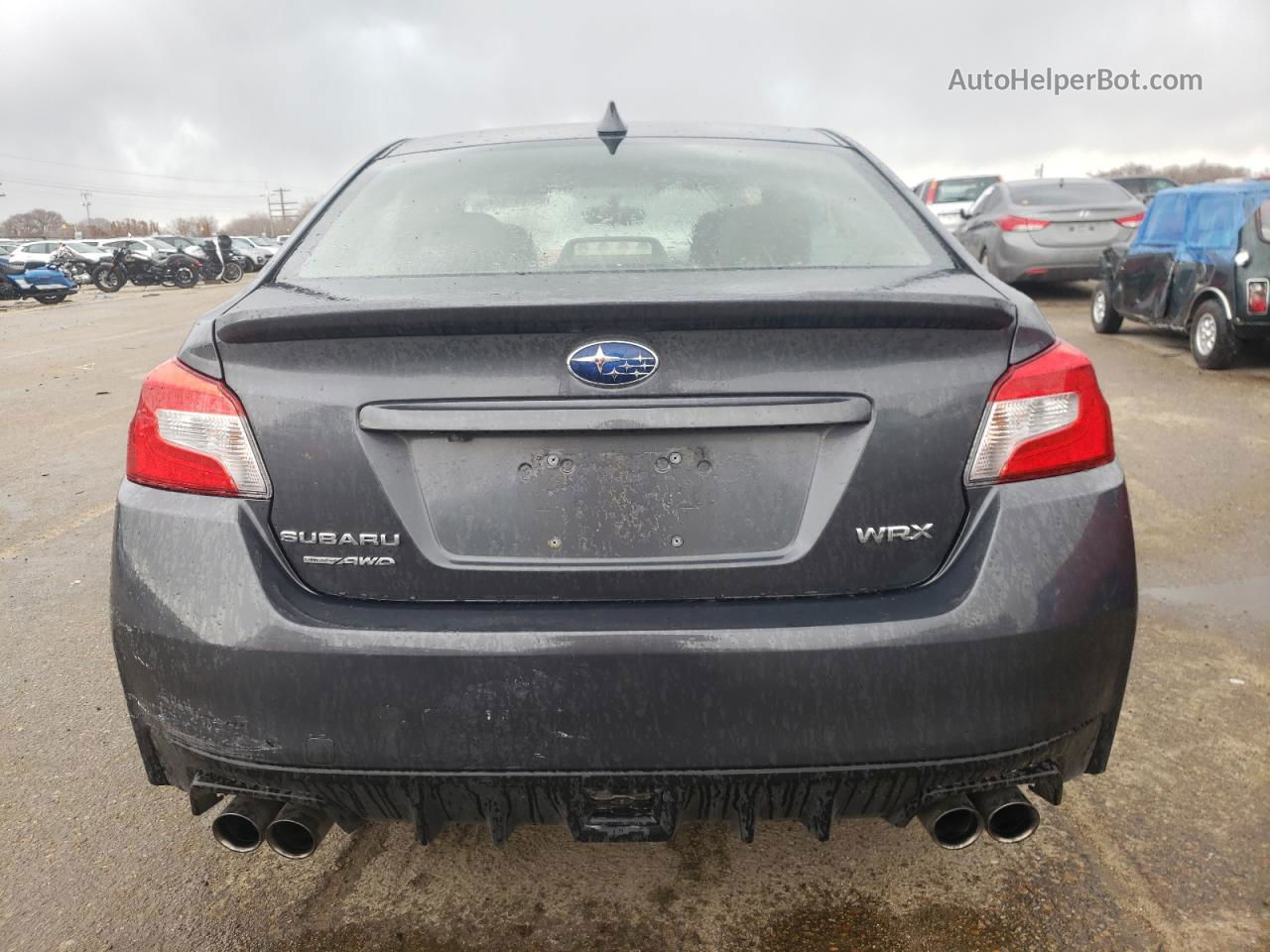 2021 Subaru Wrx  Серый vin: JF1VA1A61M9810336