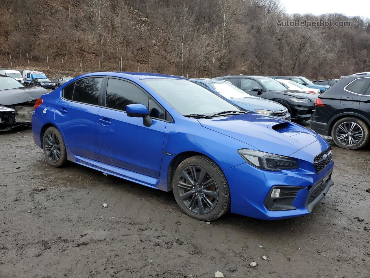 2021 Subaru Wrx  Blue vin: JF1VA1A61M9811809