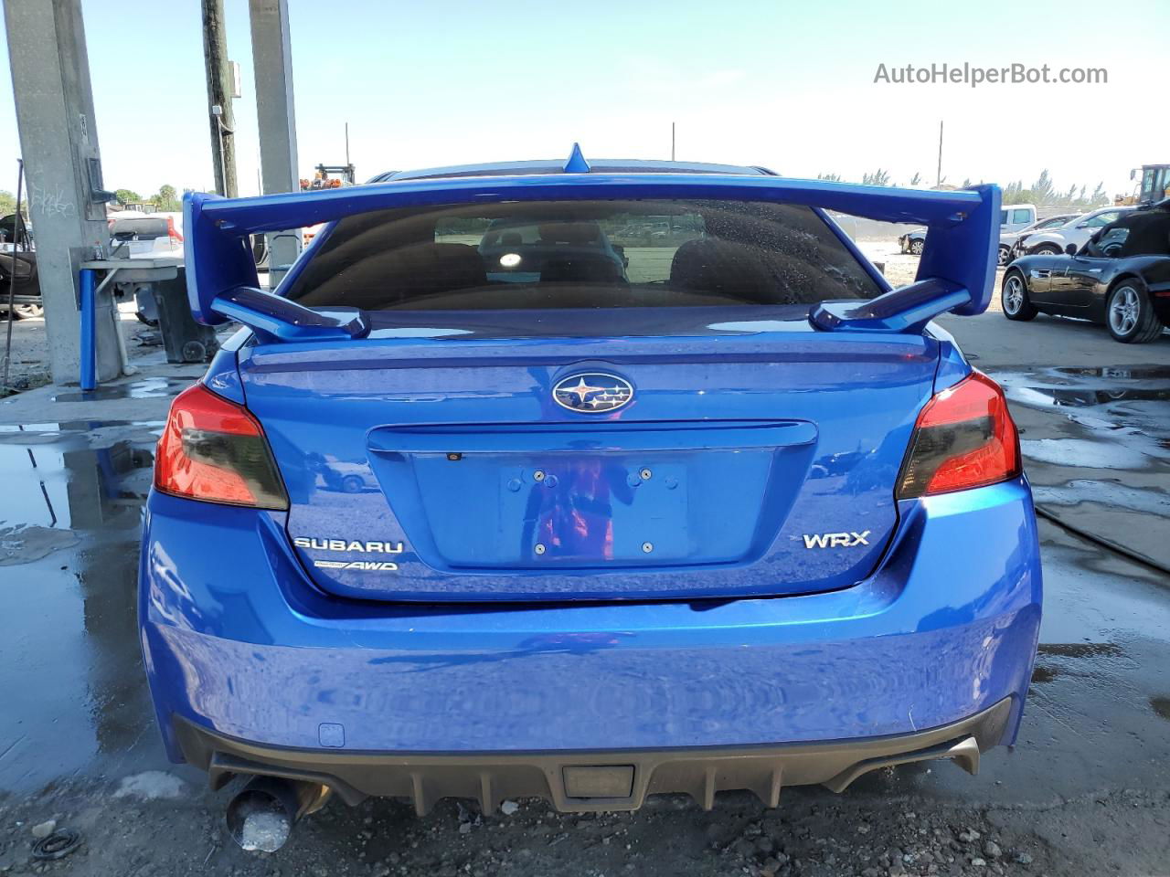 2021 Subaru Wrx  Blue vin: JF1VA1A61M9824138