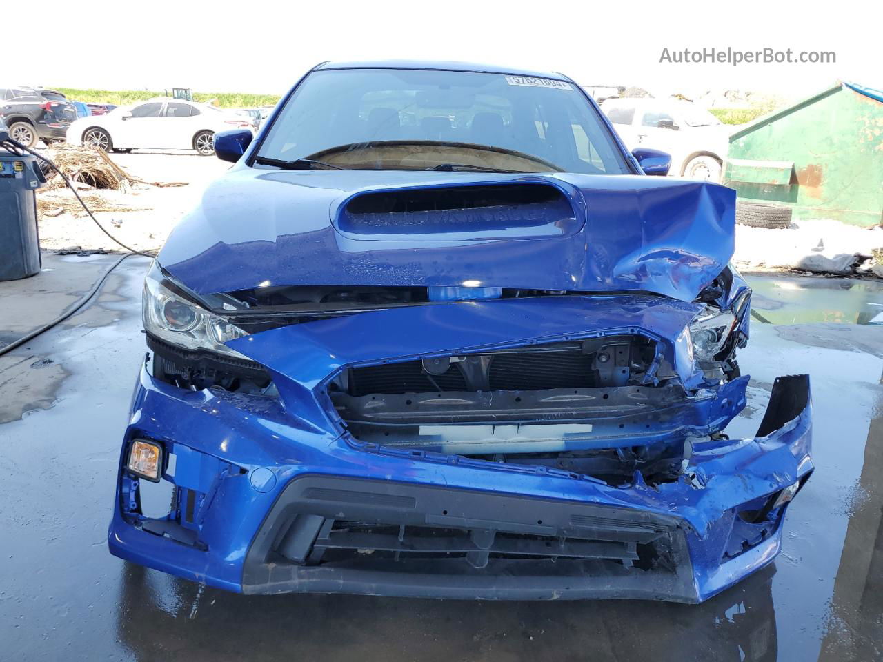 2021 Subaru Wrx  Blue vin: JF1VA1A61M9824138