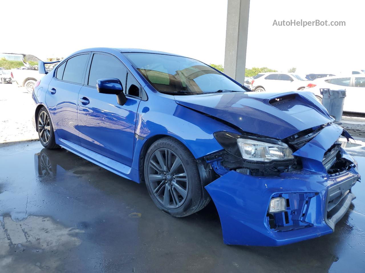 2021 Subaru Wrx  Blue vin: JF1VA1A61M9824138