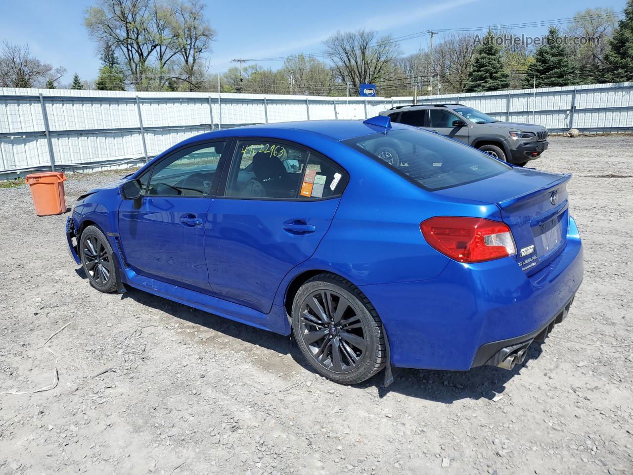 2018 Subaru Wrx  Blue vin: JF1VA1A62J9802029