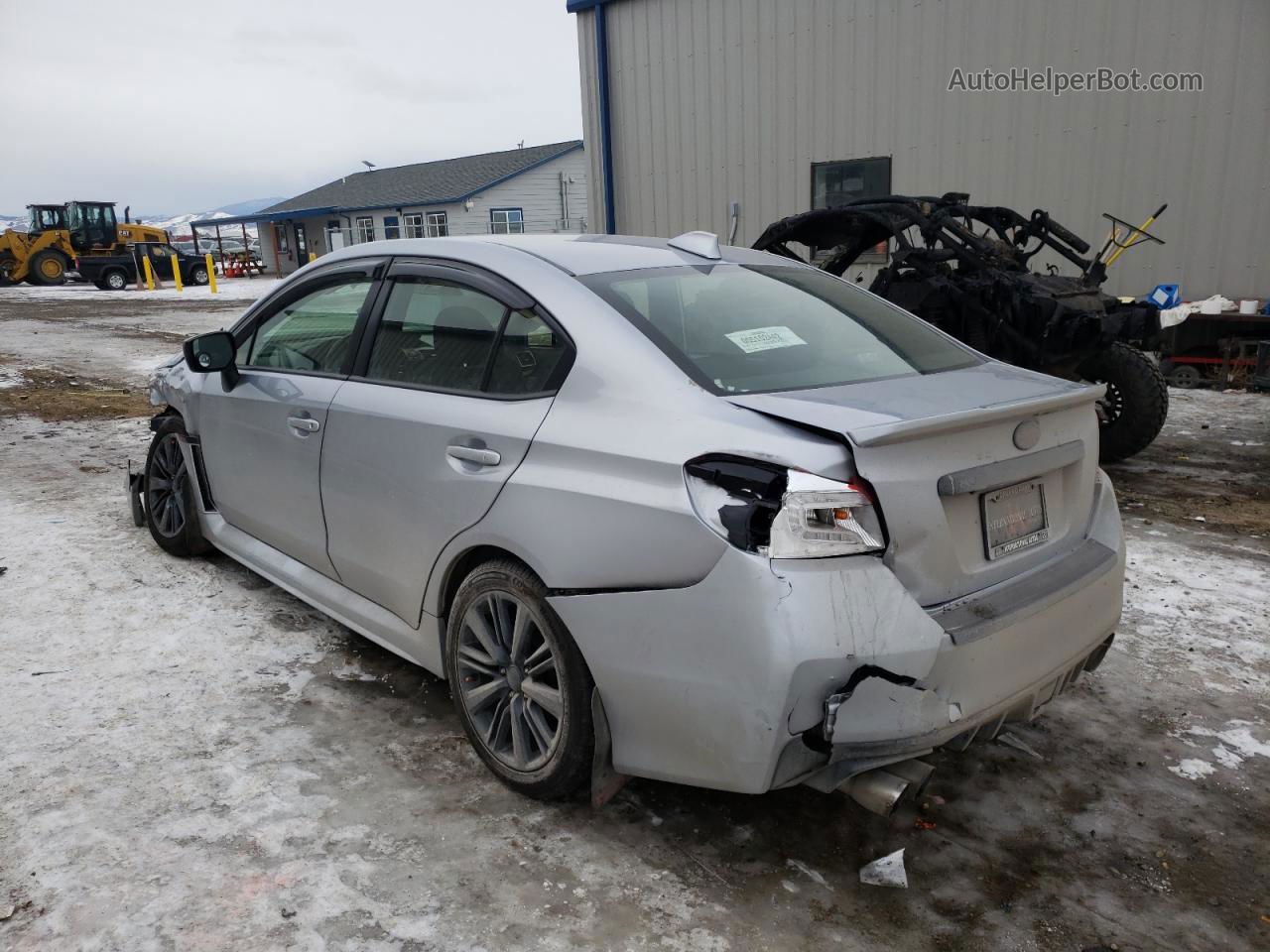 2018 Subaru Wrx  Серебряный vin: JF1VA1A62J9808008