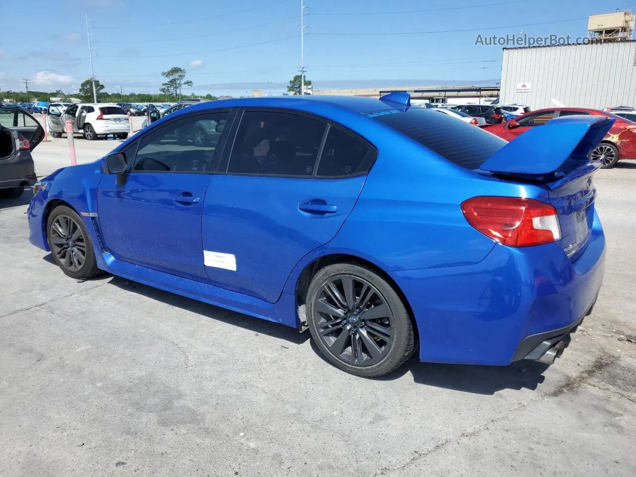 2018 Subaru Wrx  Blue vin: JF1VA1A62J9816688