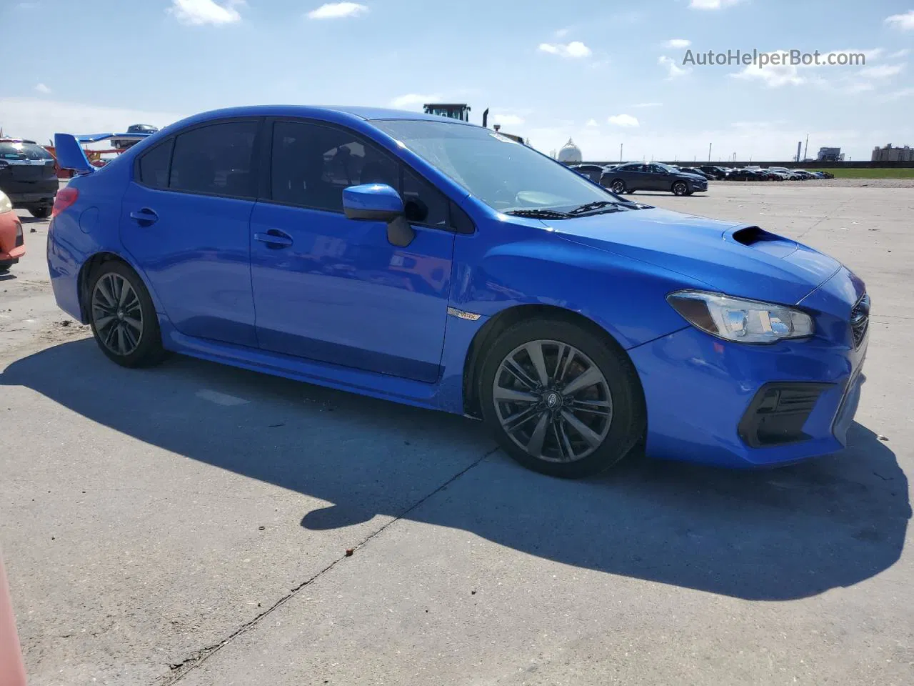 2018 Subaru Wrx  Blue vin: JF1VA1A62J9816688