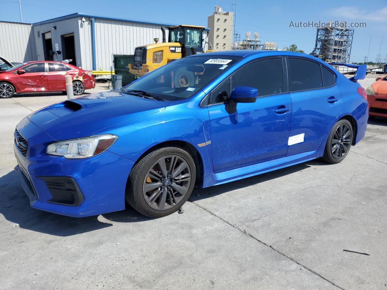 2018 Subaru Wrx  Blue vin: JF1VA1A62J9816688