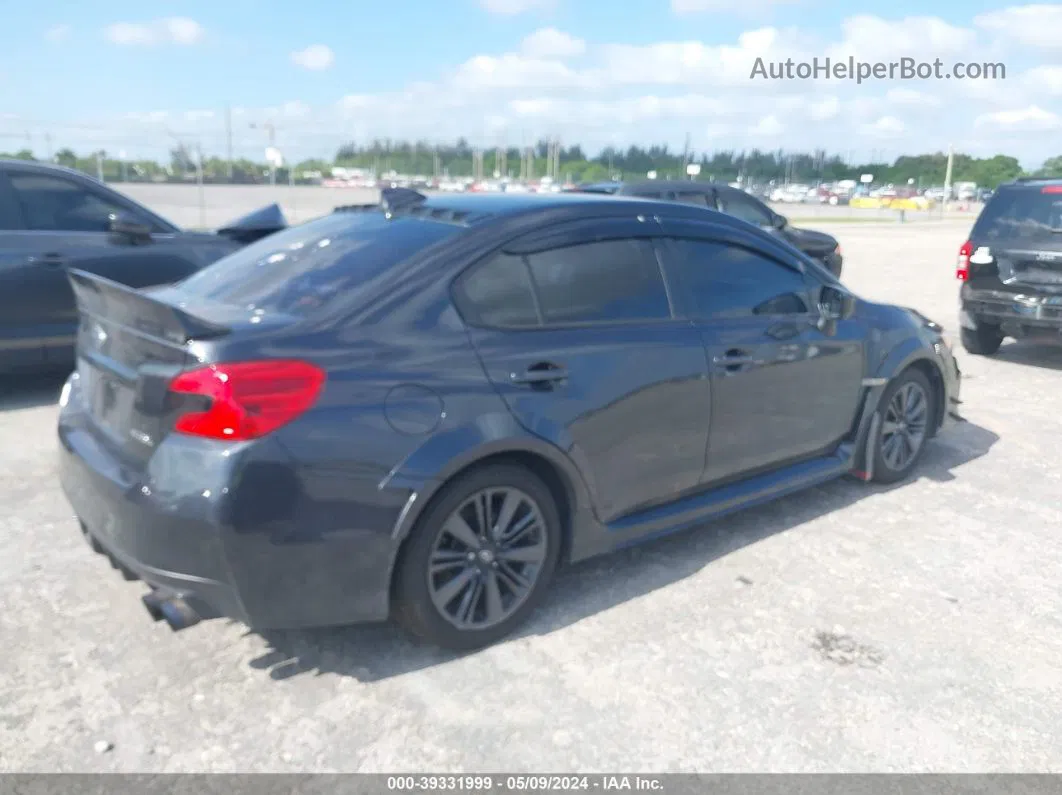 2018 Subaru Wrx   Gray vin: JF1VA1A62J9819719