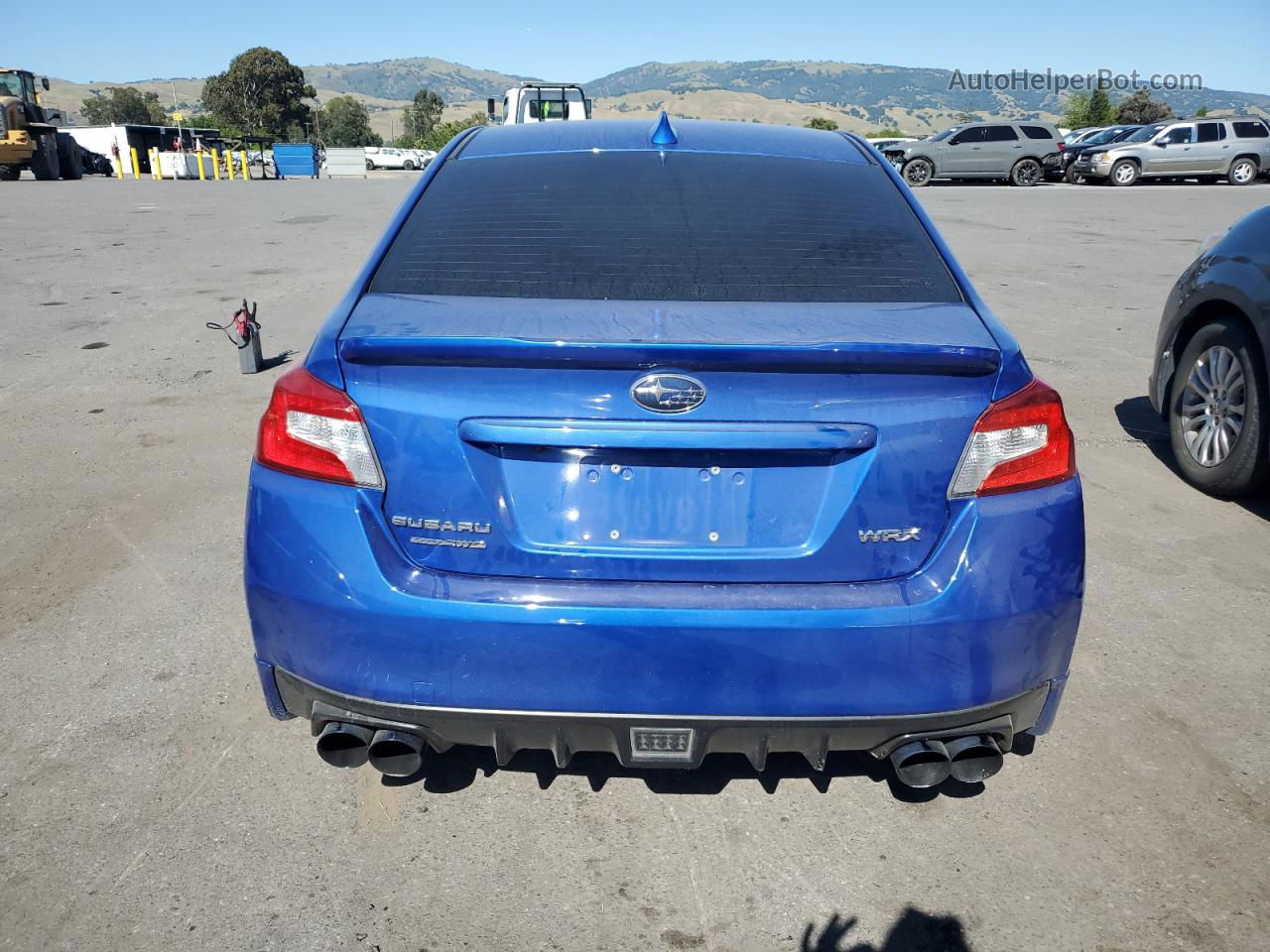 2020 Subaru Wrx  Blue vin: JF1VA1A62L9816211