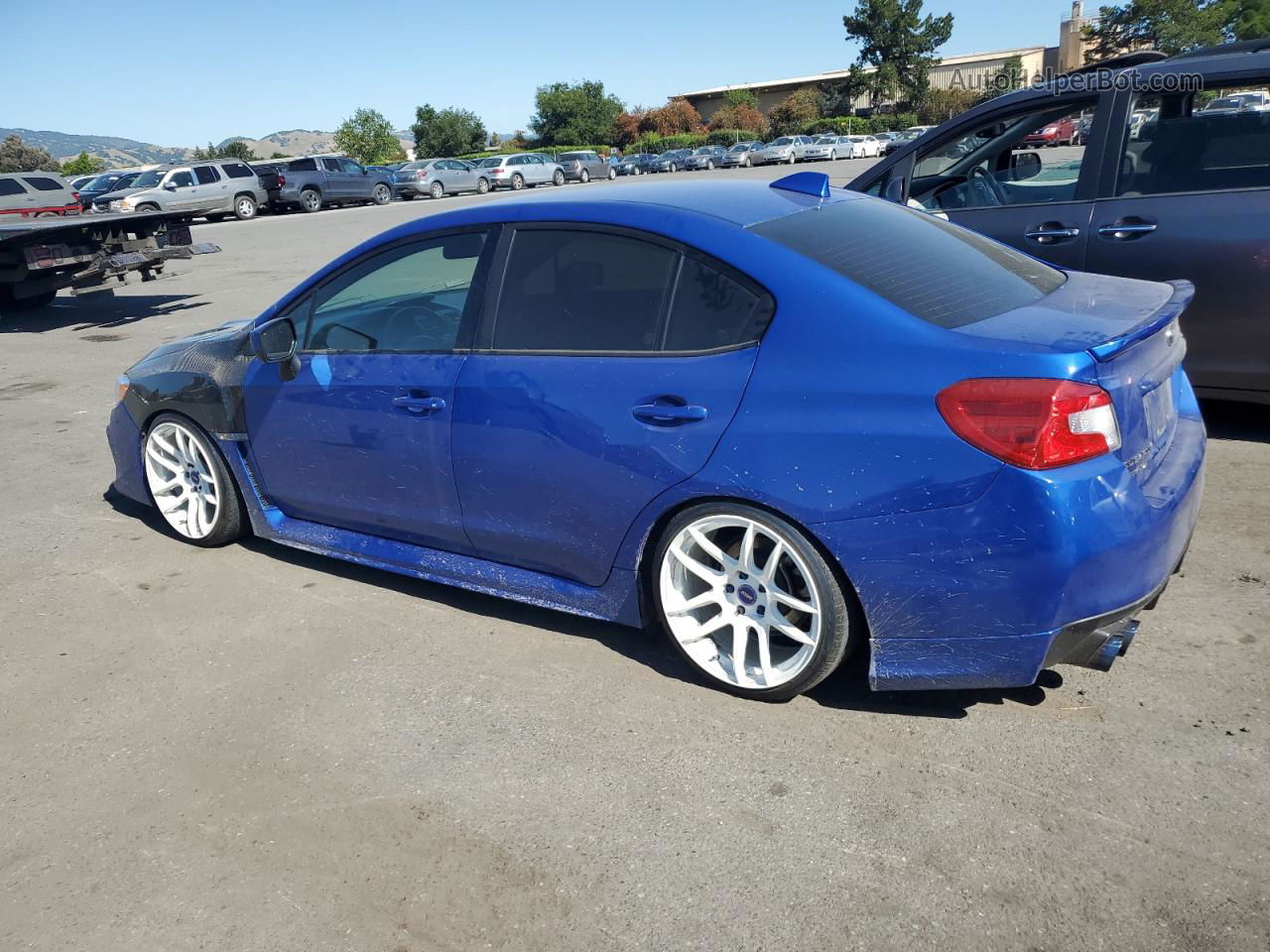 2020 Subaru Wrx  Blue vin: JF1VA1A62L9816211