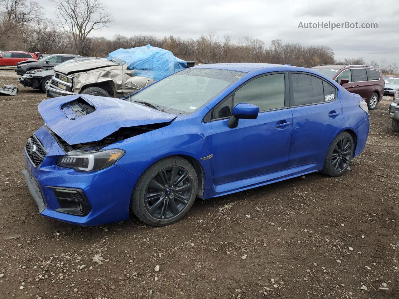 2020 Subaru Wrx  Blue vin: JF1VA1A62L9819464