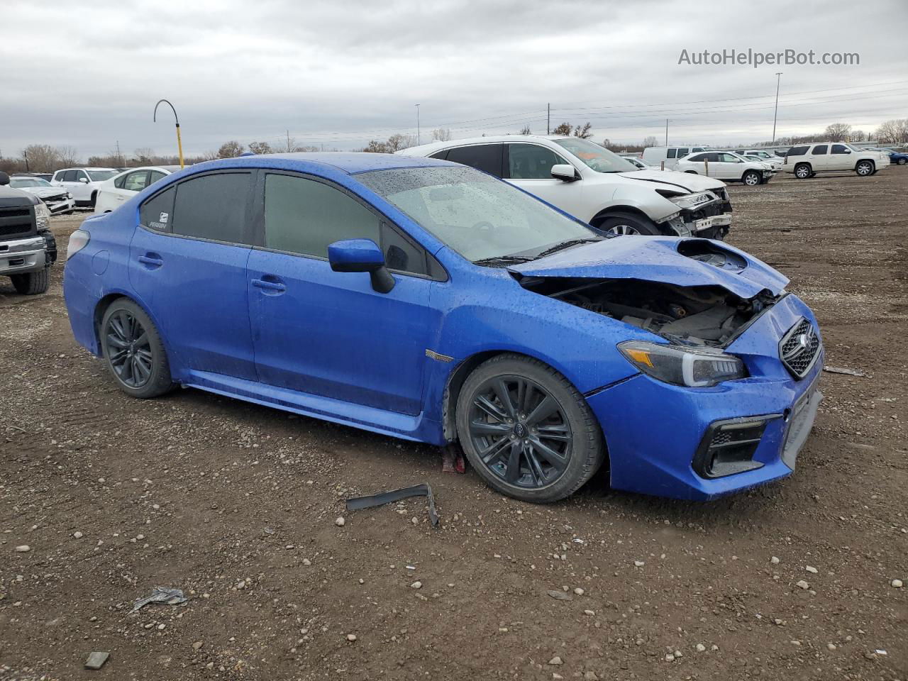 2020 Subaru Wrx  Blue vin: JF1VA1A62L9819464