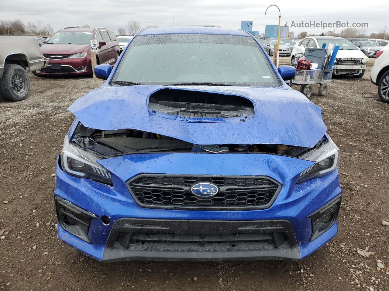 2020 Subaru Wrx  Blue vin: JF1VA1A62L9819464