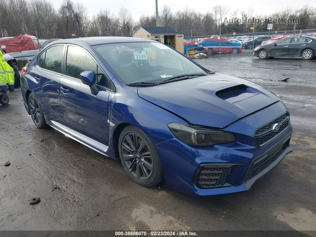 2020 Subaru Wrx   Blue vin: JF1VA1A62L9821022