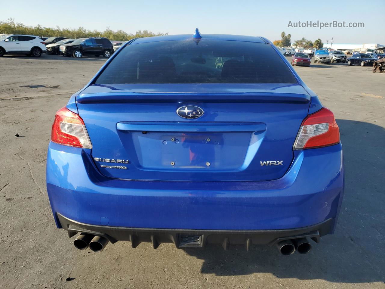 2020 Subaru Wrx  Blue vin: JF1VA1A62L9823594