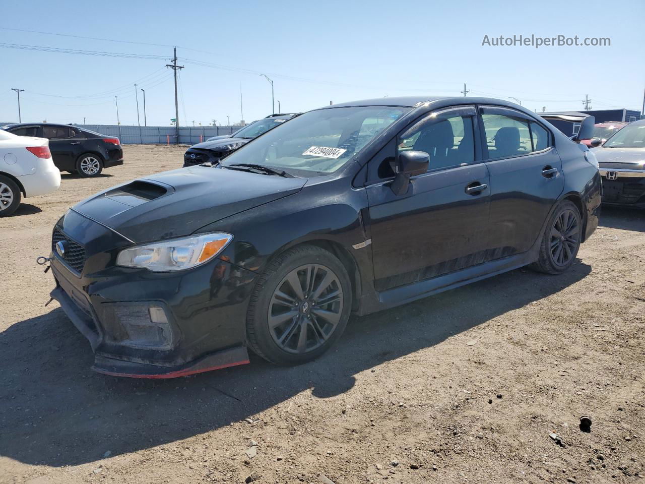 2020 Subaru Wrx  Black vin: JF1VA1A62L9831212