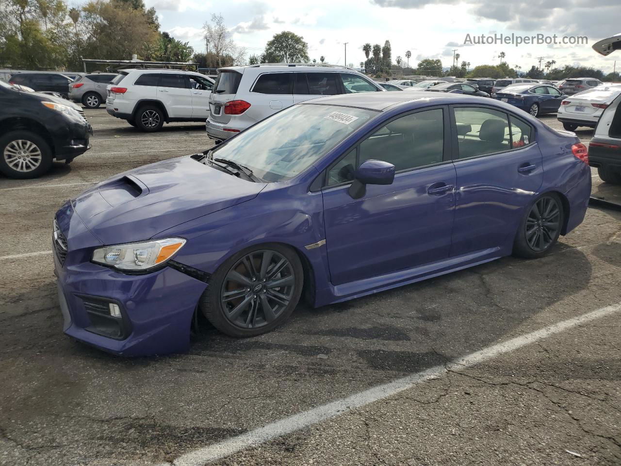 2021 Subaru Wrx  Purple vin: JF1VA1A62M9822673