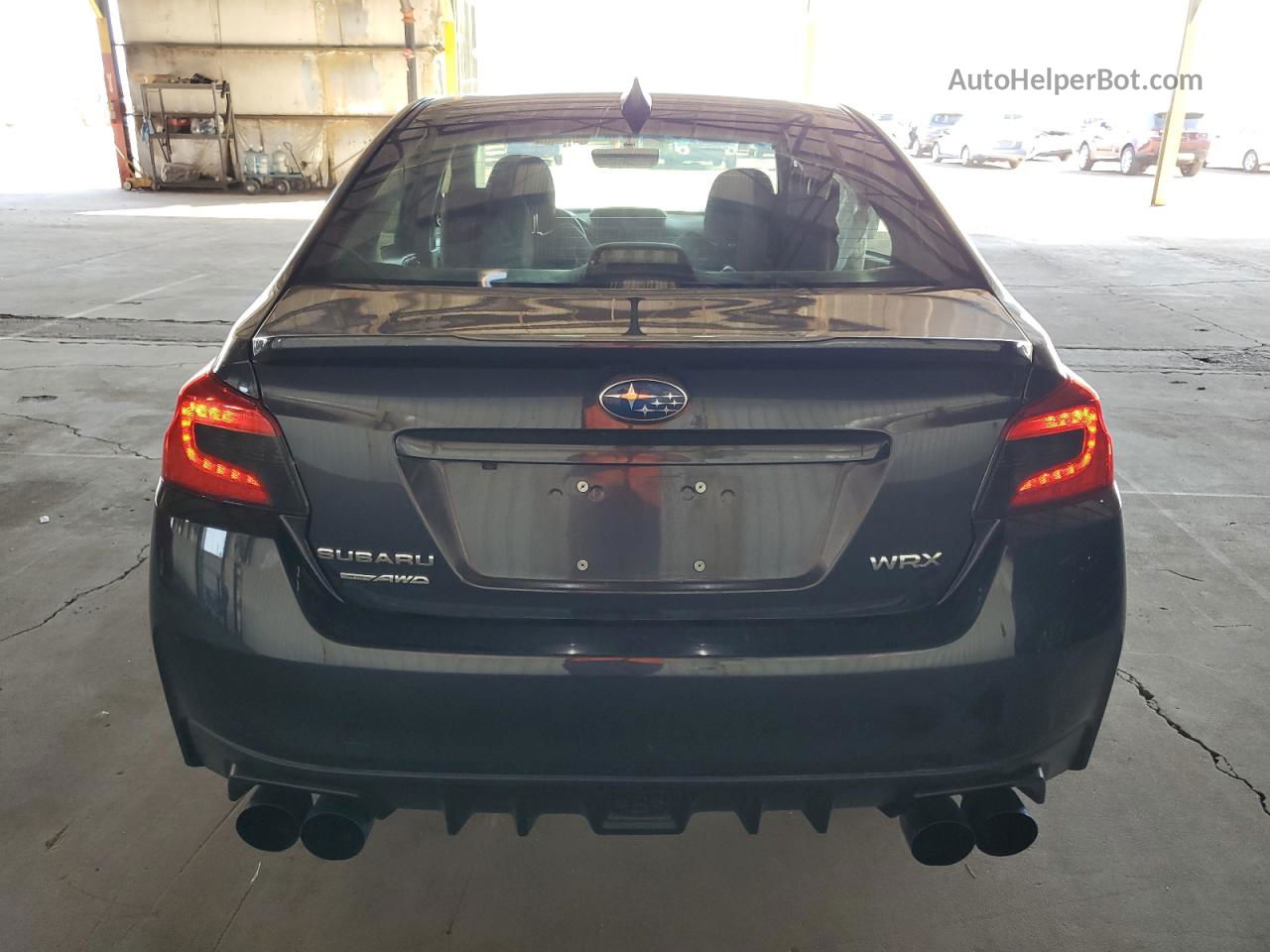 2018 Subaru Wrx  Charcoal vin: JF1VA1A63J9805523