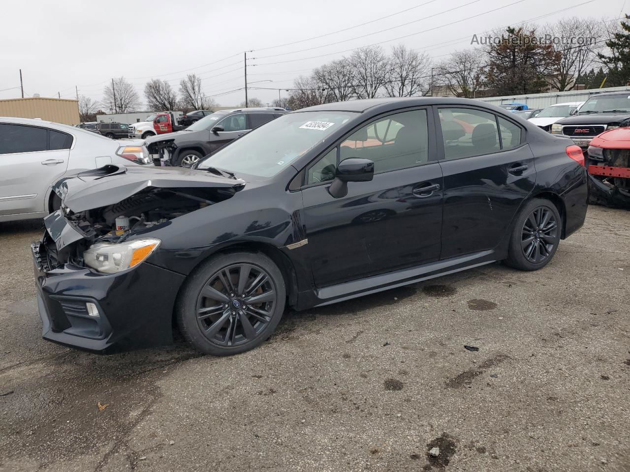 2018 Subaru Wrx  Black vin: JF1VA1A63J9810611