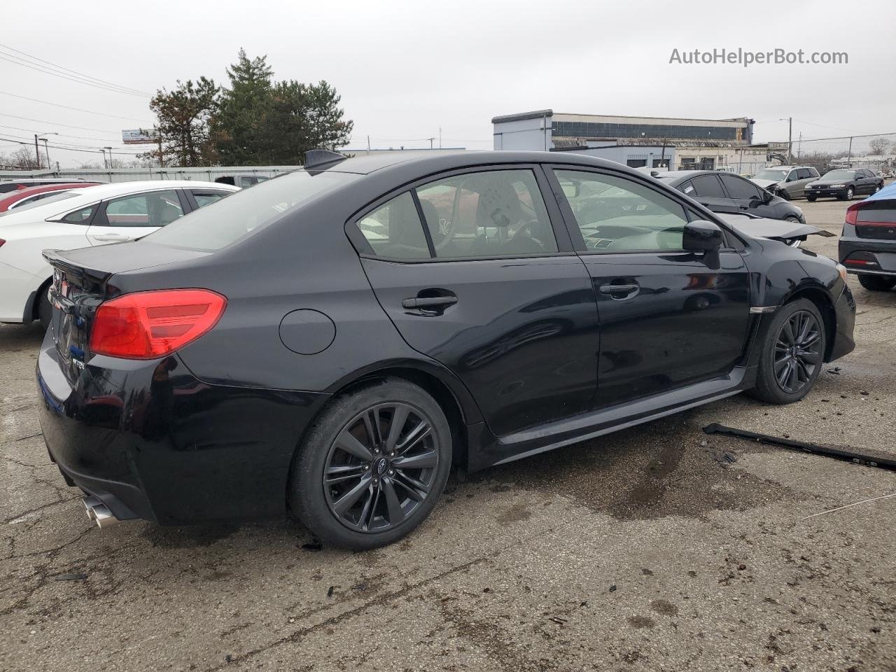 2018 Subaru Wrx  Black vin: JF1VA1A63J9810611