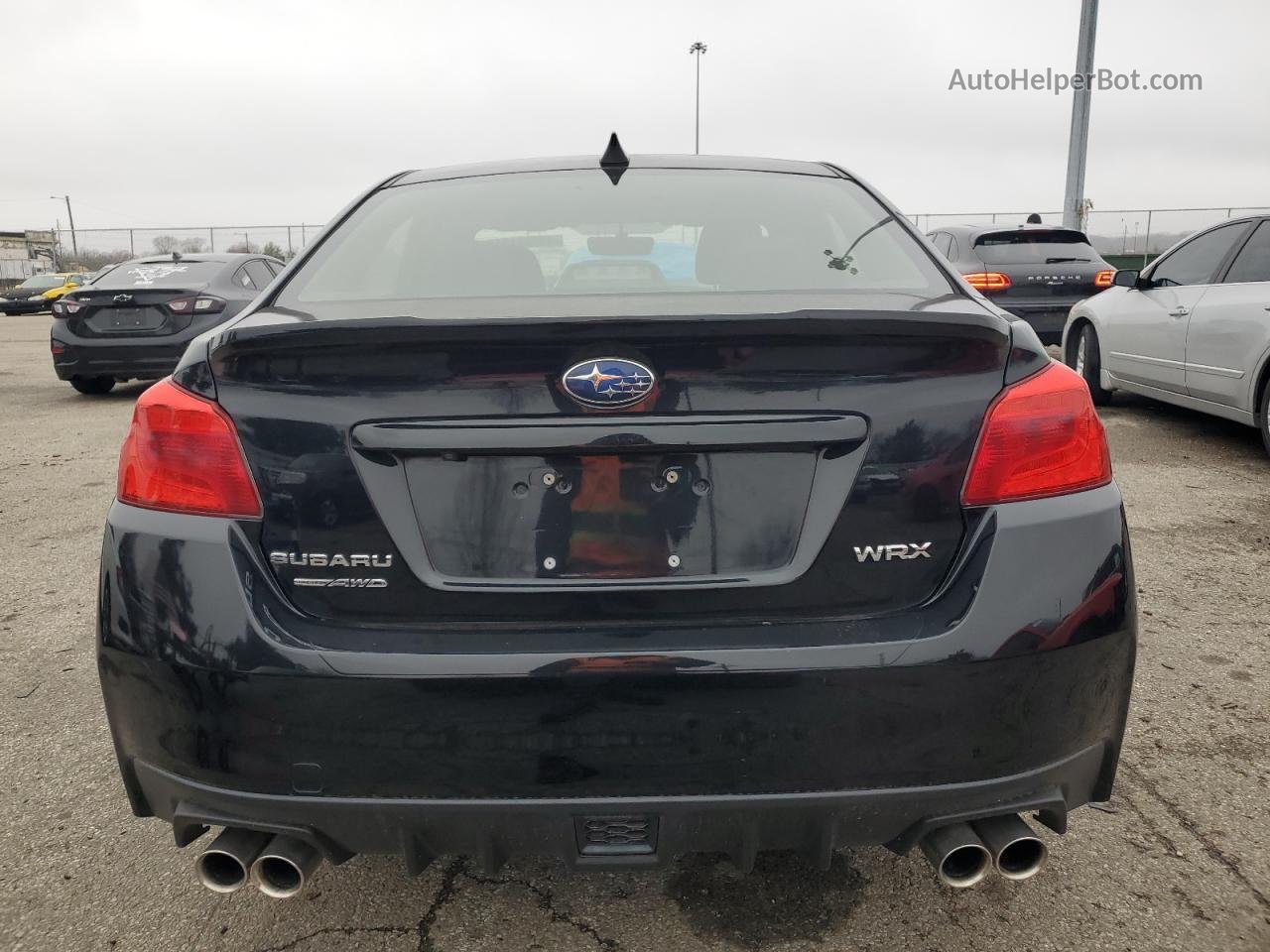 2018 Subaru Wrx  Black vin: JF1VA1A63J9810611