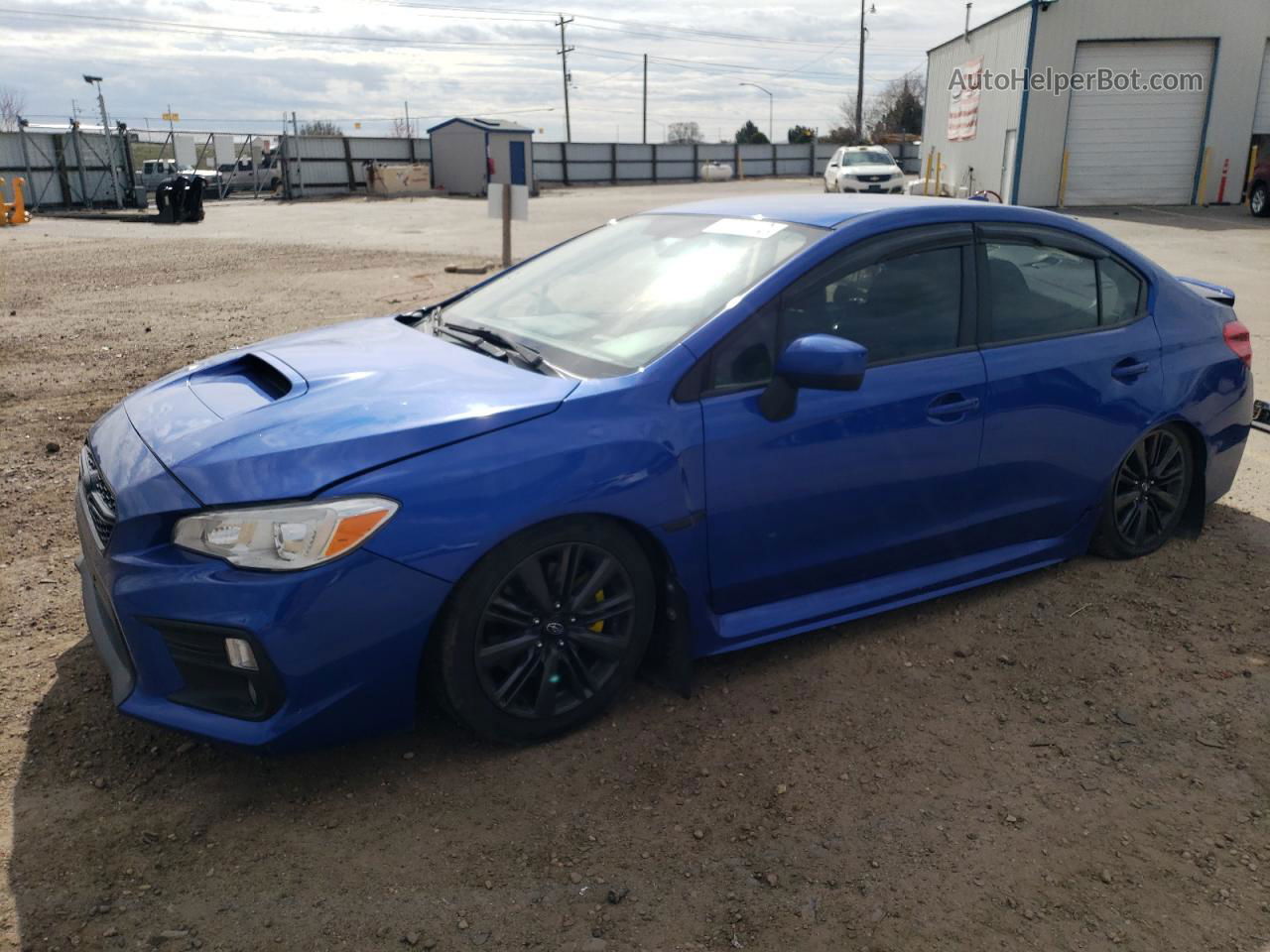 2018 Subaru Wrx  Blue vin: JF1VA1A63J9820149