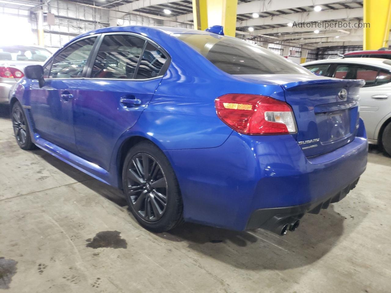 2018 Subaru Wrx  Синий vin: JF1VA1A63J9825819