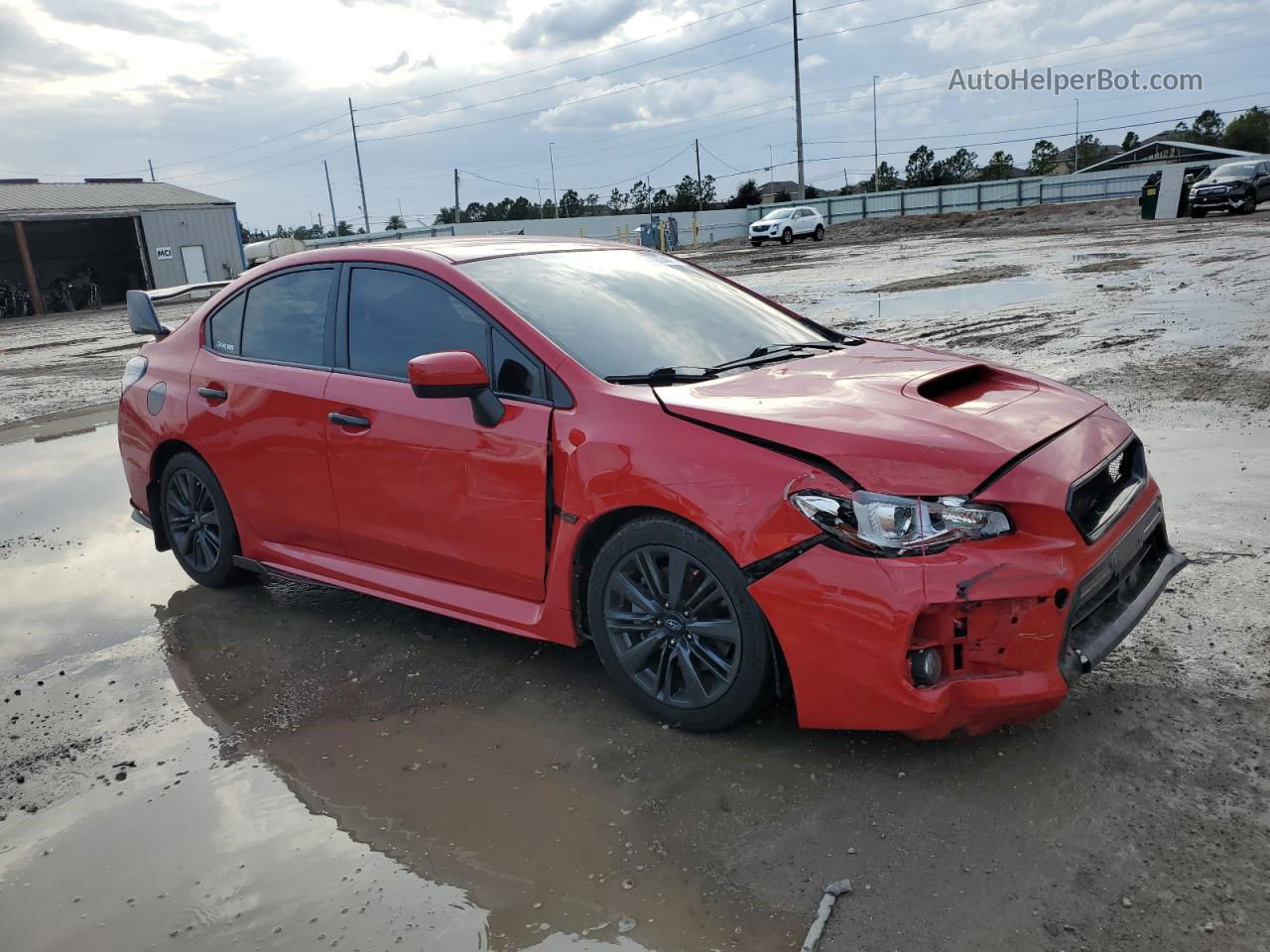 2020 Subaru Wrx  Red vin: JF1VA1A63L9802110