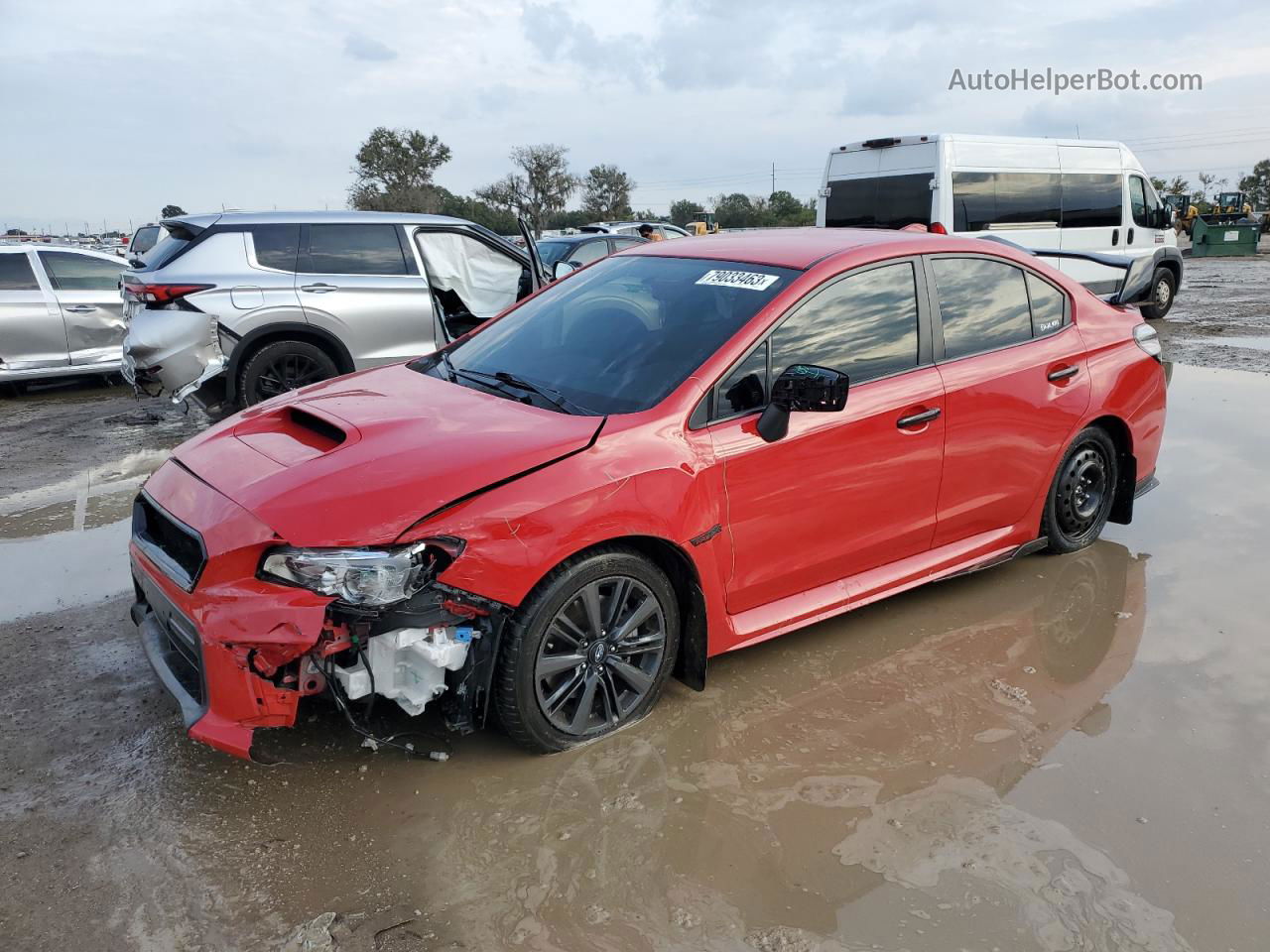 2020 Subaru Wrx  Red vin: JF1VA1A63L9802110