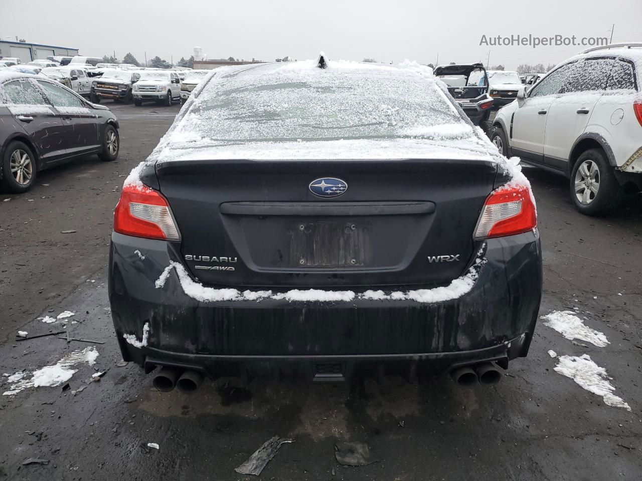 2021 Subaru Wrx  Черный vin: JF1VA1A63M9810340