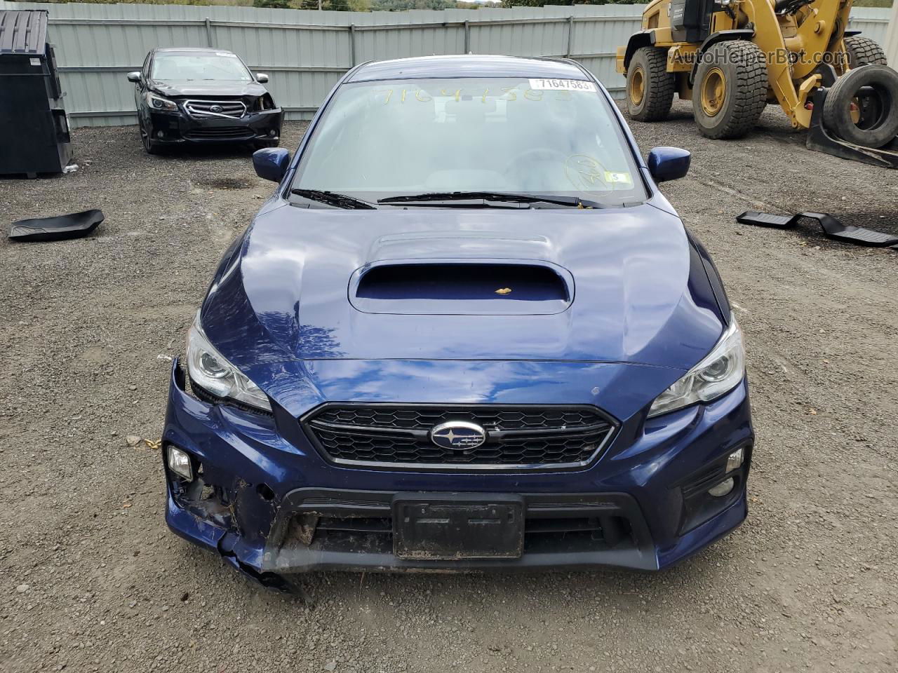 2021 Subaru Wrx  Blue vin: JF1VA1A63M9811472