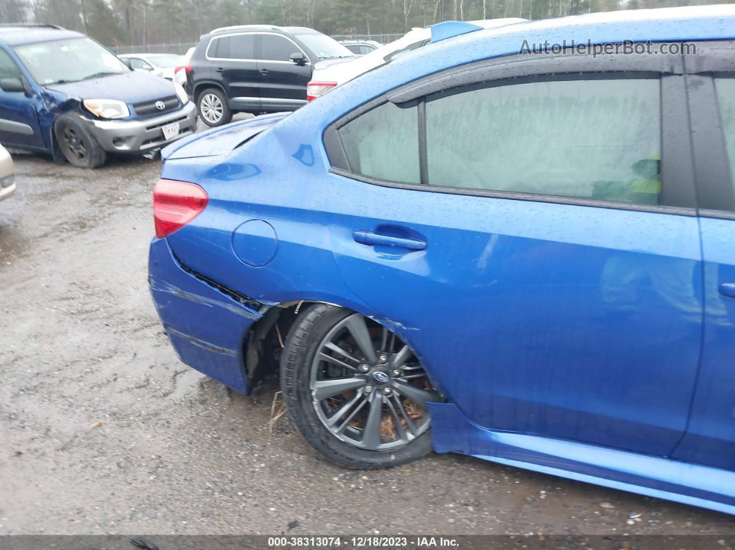 2021 Subaru Wrx Blue vin: JF1VA1A63M9823265