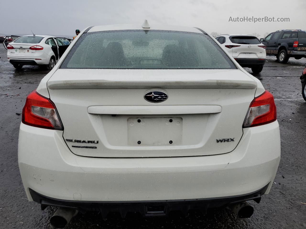 2021 Subaru Wrx  White vin: JF1VA1A63M9823282