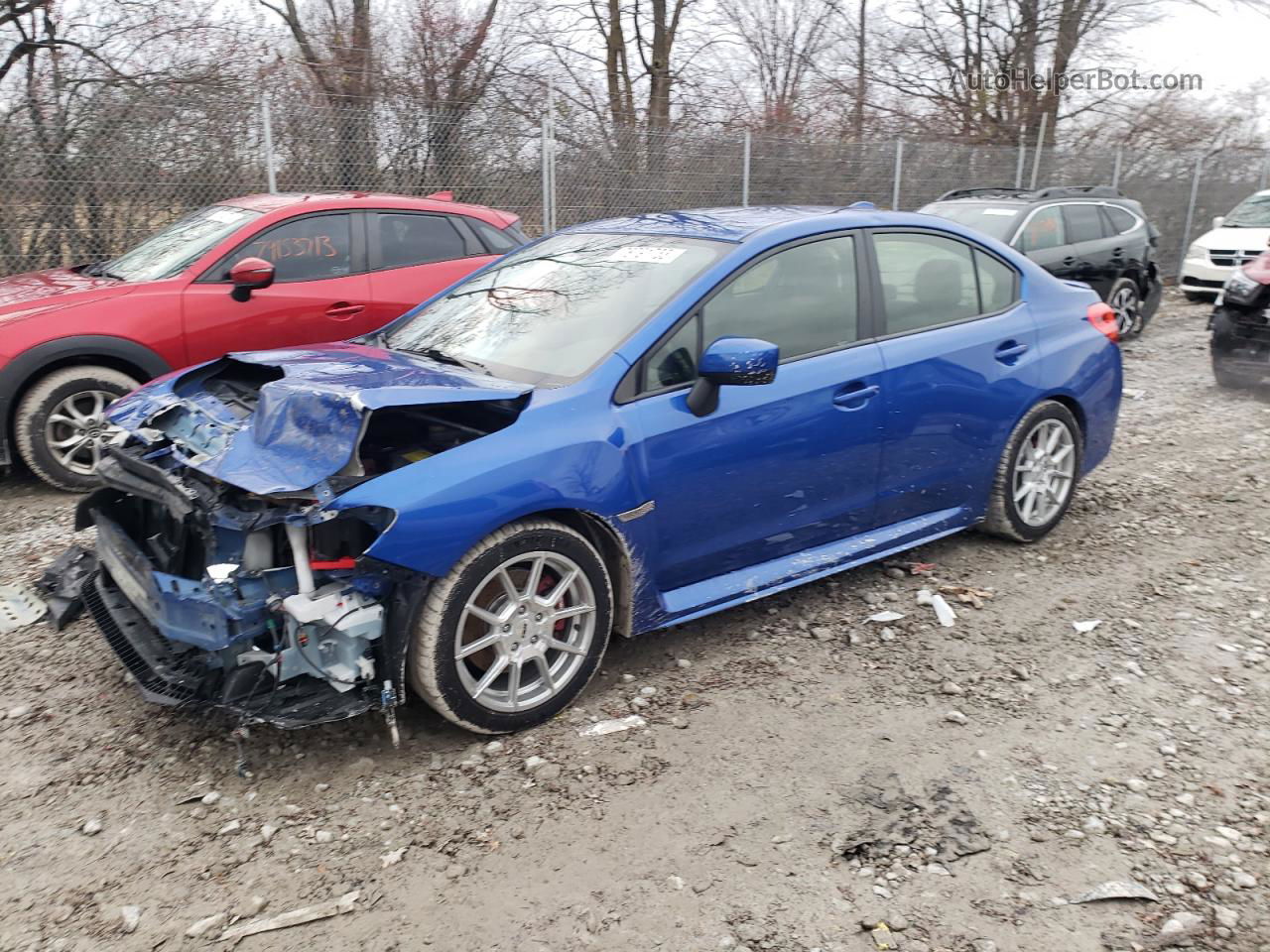 2018 Subaru Wrx  Синий vin: JF1VA1A64J9802274