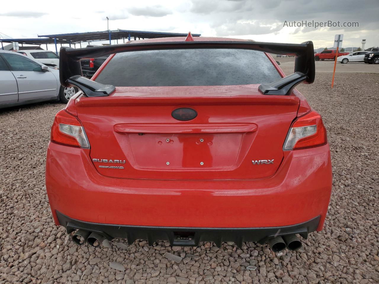 2018 Subaru Wrx  Red vin: JF1VA1A64J9804316