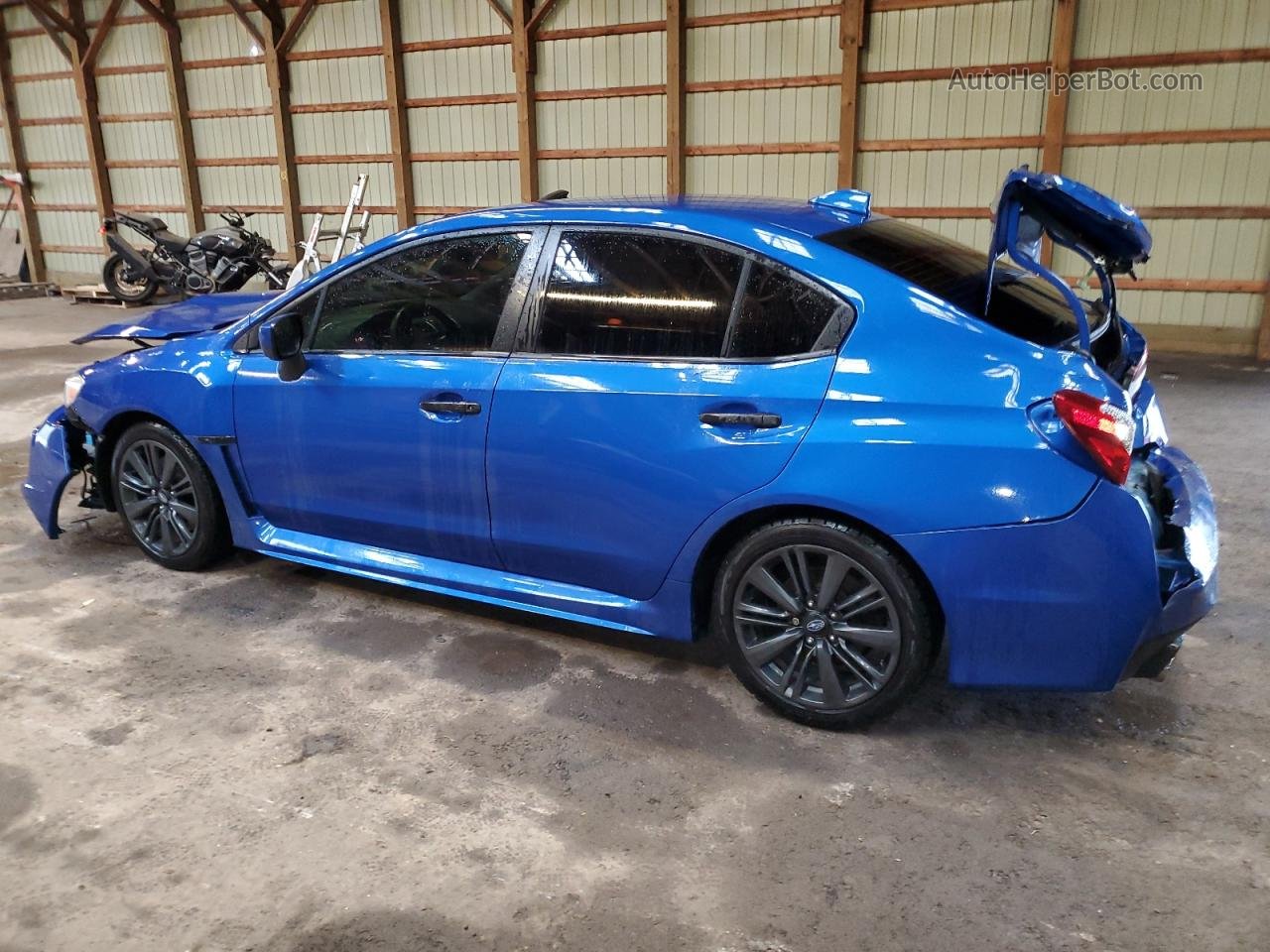 2018 Subaru Wrx  Blue vin: JF1VA1A64J9810245