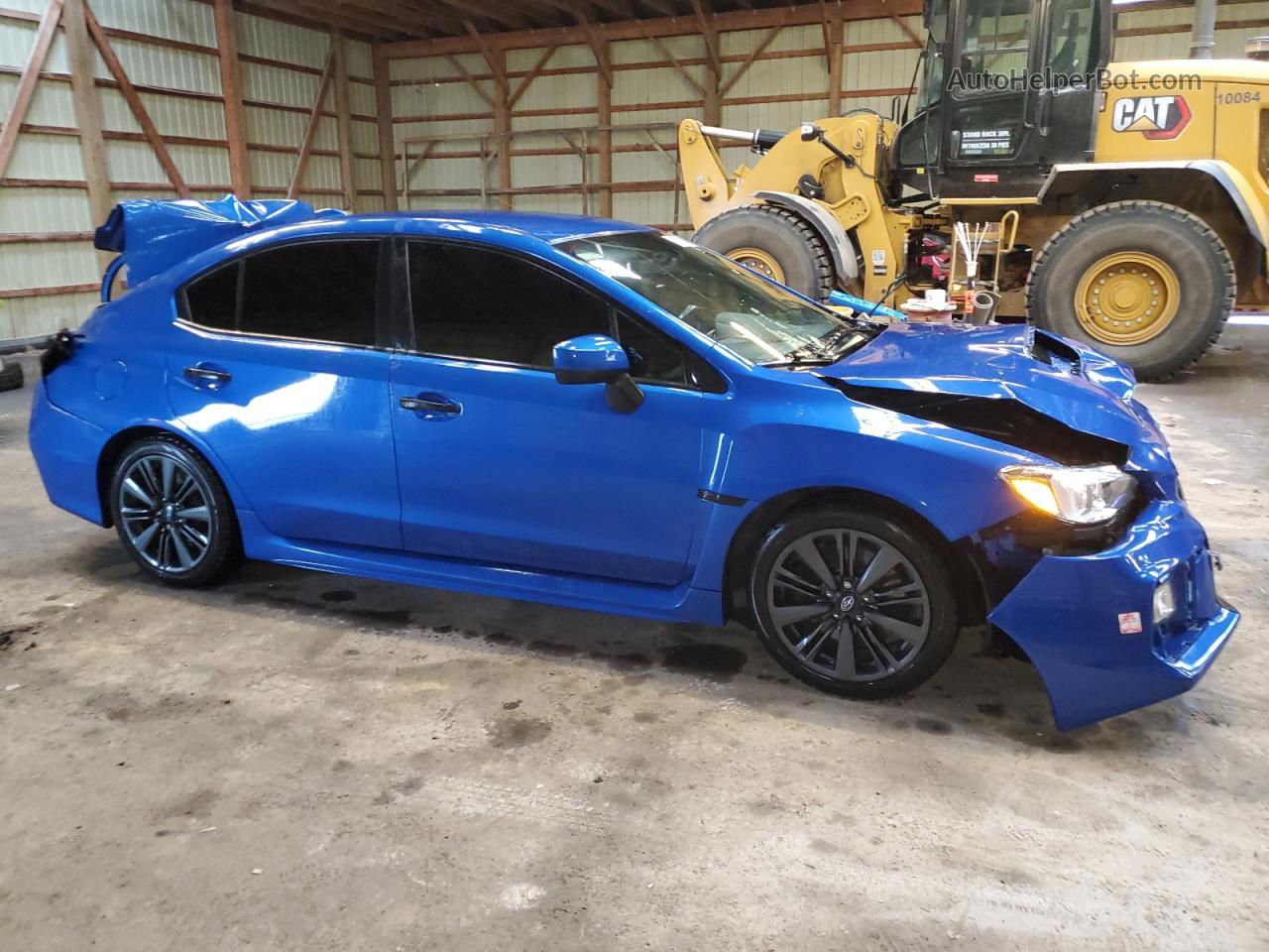 2018 Subaru Wrx  Blue vin: JF1VA1A64J9810245