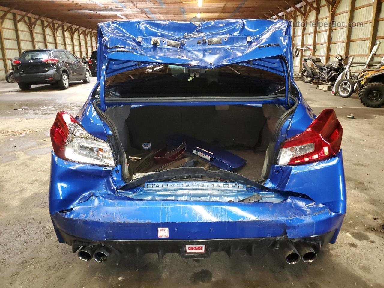 2018 Subaru Wrx  Blue vin: JF1VA1A64J9810245