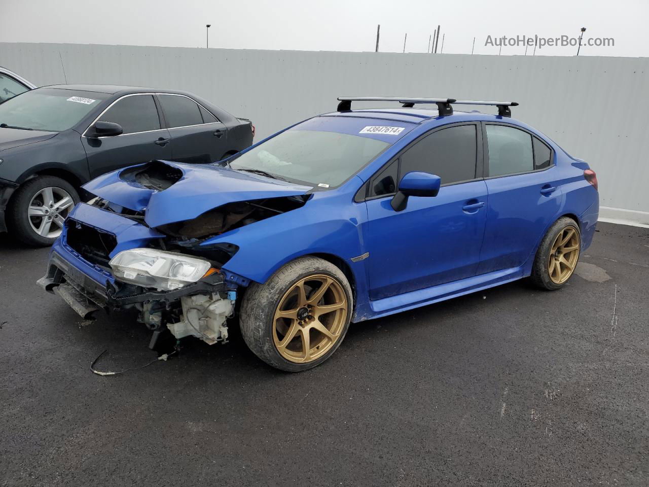 2018 Subaru Wrx  Blue vin: JF1VA1A64J9815378