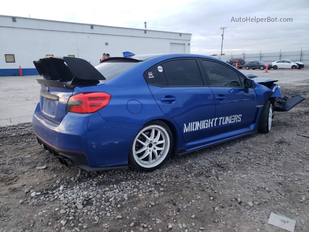 2018 Subaru Wrx  Blue vin: JF1VA1A64J9823173