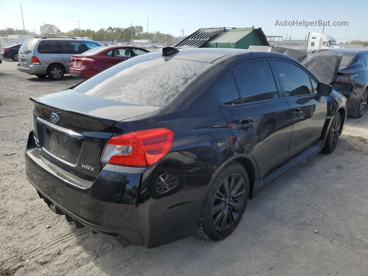 2018 Subaru Wrx  Черный vin: JF1VA1A64J9827921